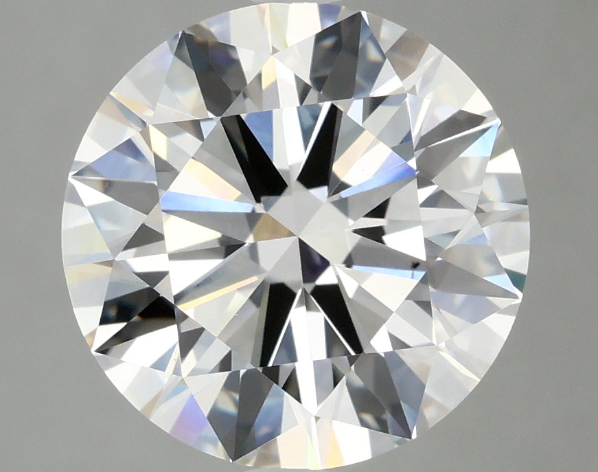 3.85 Carat Round Lab Grown Diamond
