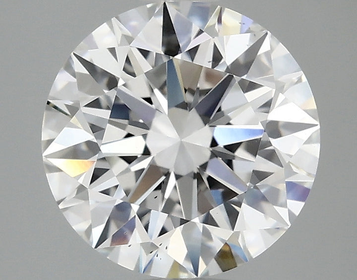 2.58 Carat Round Lab Grown Diamond