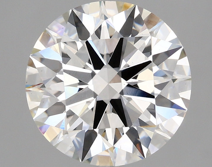 3.74 Carat Round Lab Grown Diamond