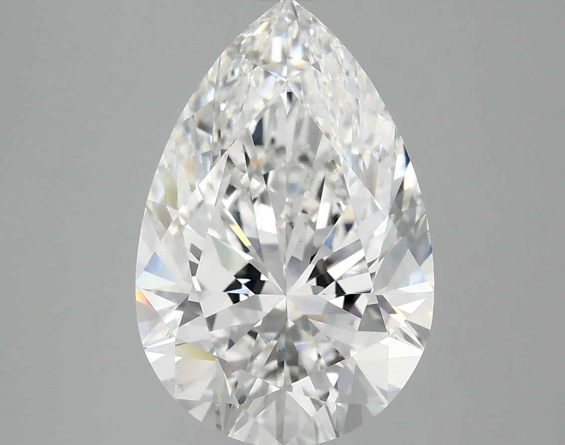 4.08 Carat Pear Lab Grown Diamond