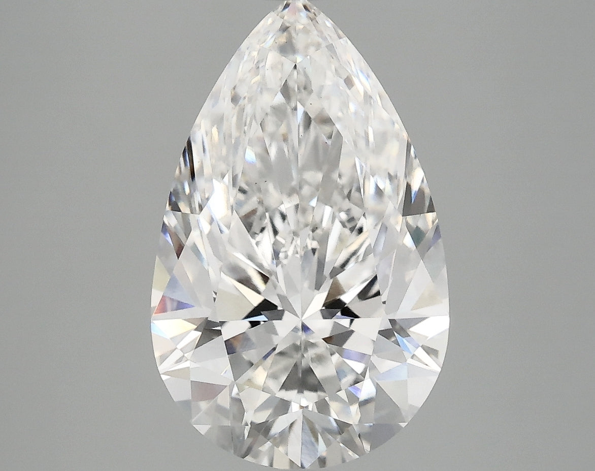 4.09 Carat Pear Lab Grown Diamond