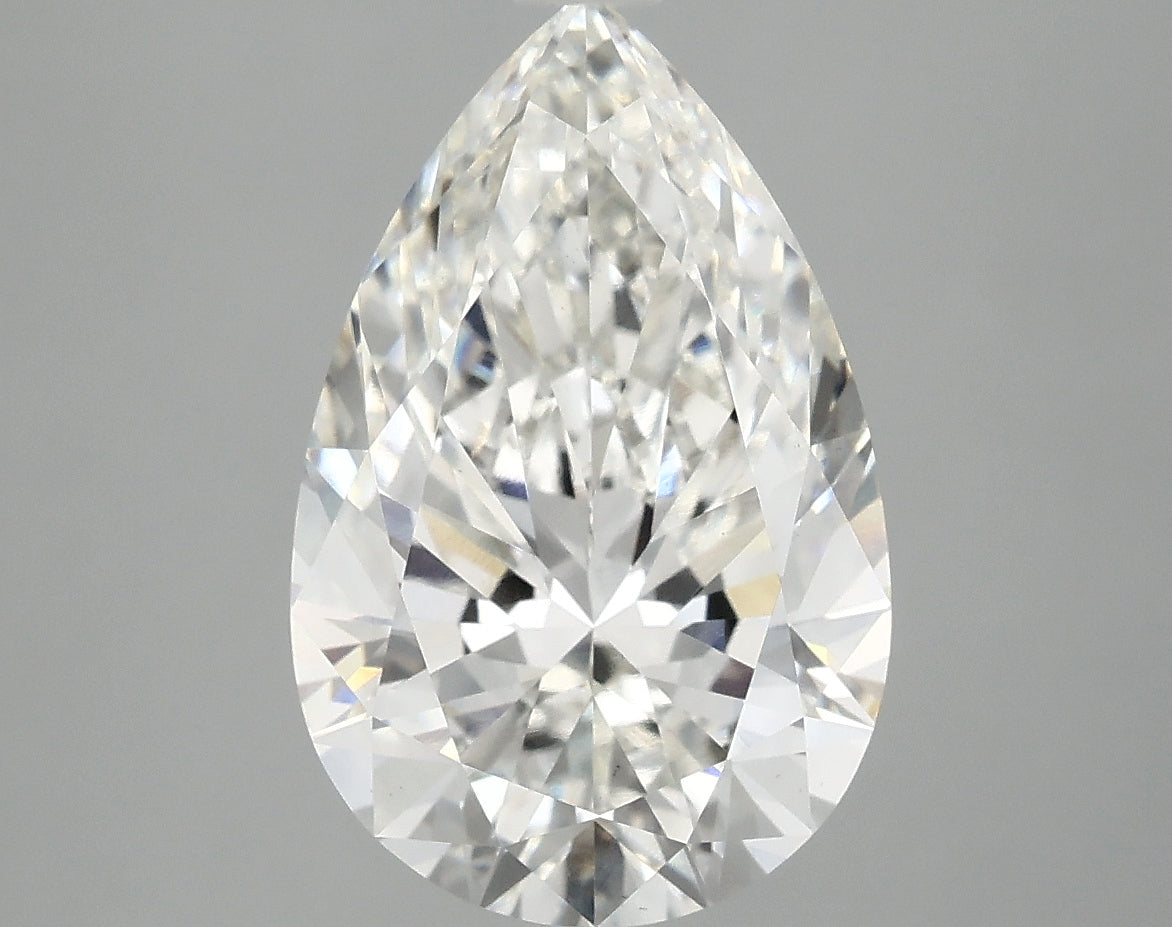 4.05 Carat Pear Lab Grown Diamond