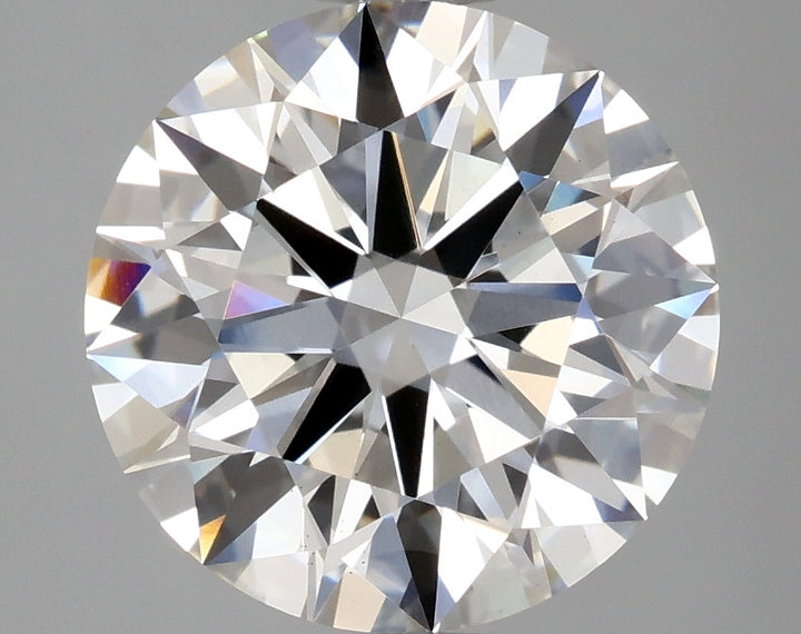 3.74 Carat Round Lab Grown Diamond