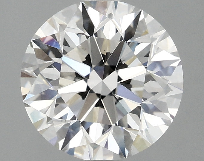 2.07 Carat Round Lab Grown Diamond