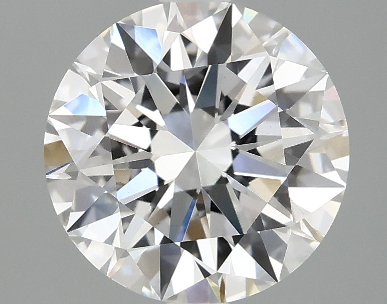2.57 Carat Round Lab Grown Diamond