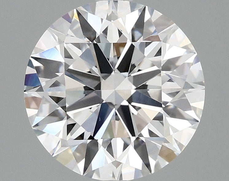 2.55 Carat Round Lab Grown Diamond