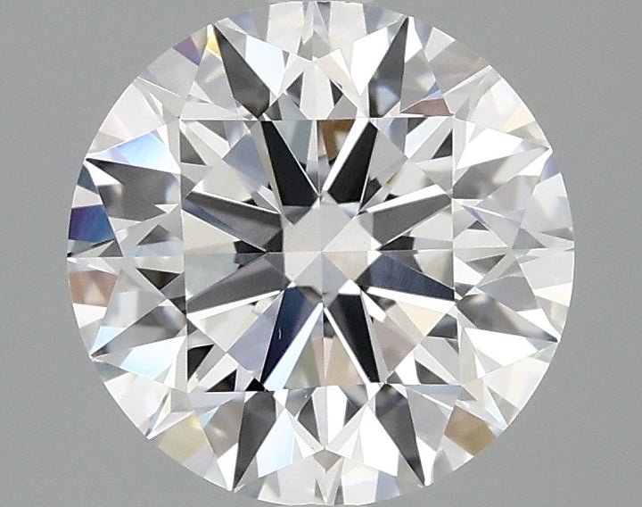 2.55 Carat Round Lab Grown Diamond