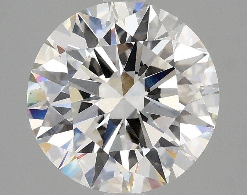 3.08 Carat Round Lab Grown Diamond