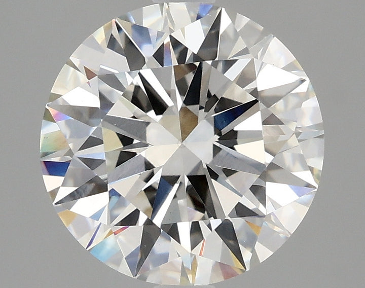 3.08 Carat Round Lab Grown Diamond