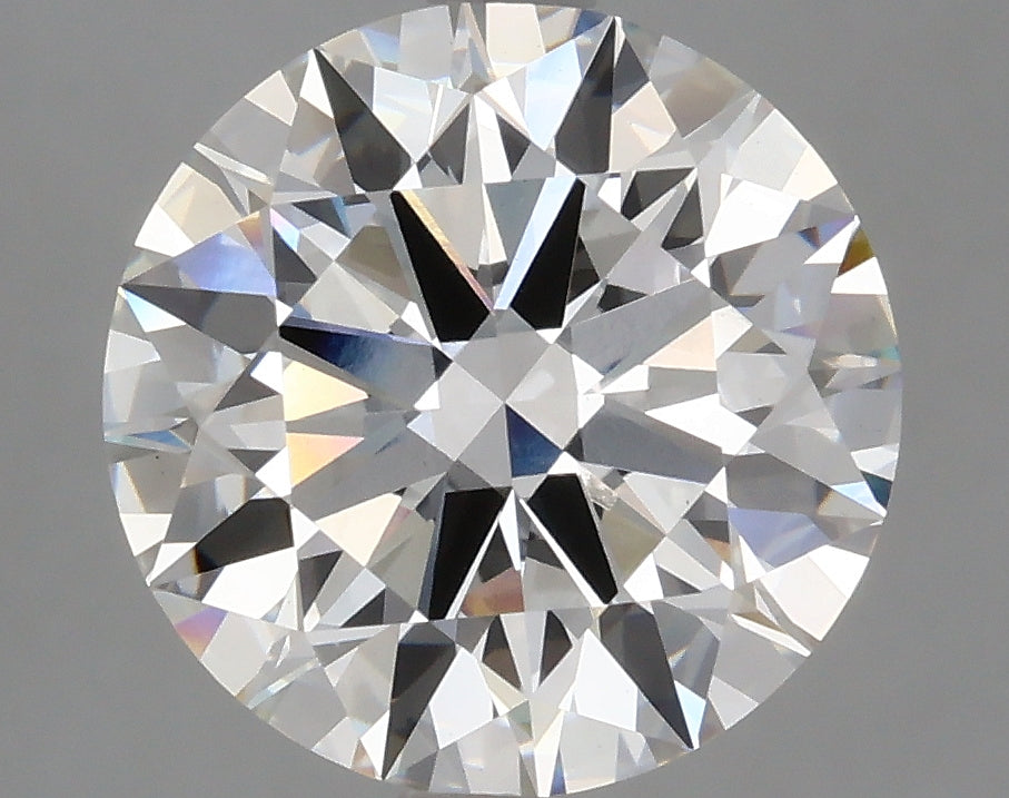 3.81 Carat Round Lab Grown Diamond