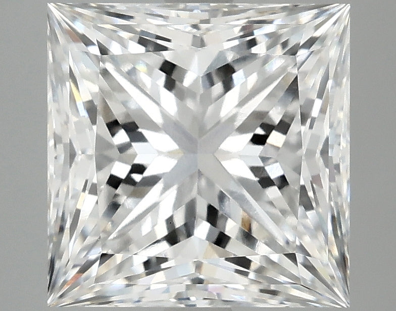 4.10 ct Princess Diamond | E | VS1 | EX