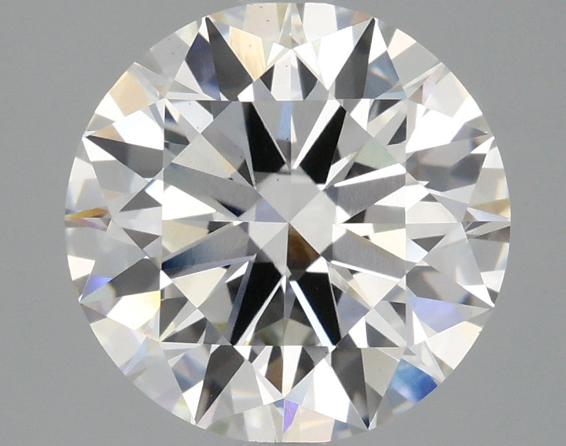 3.08 Carat Round Lab Grown Diamond