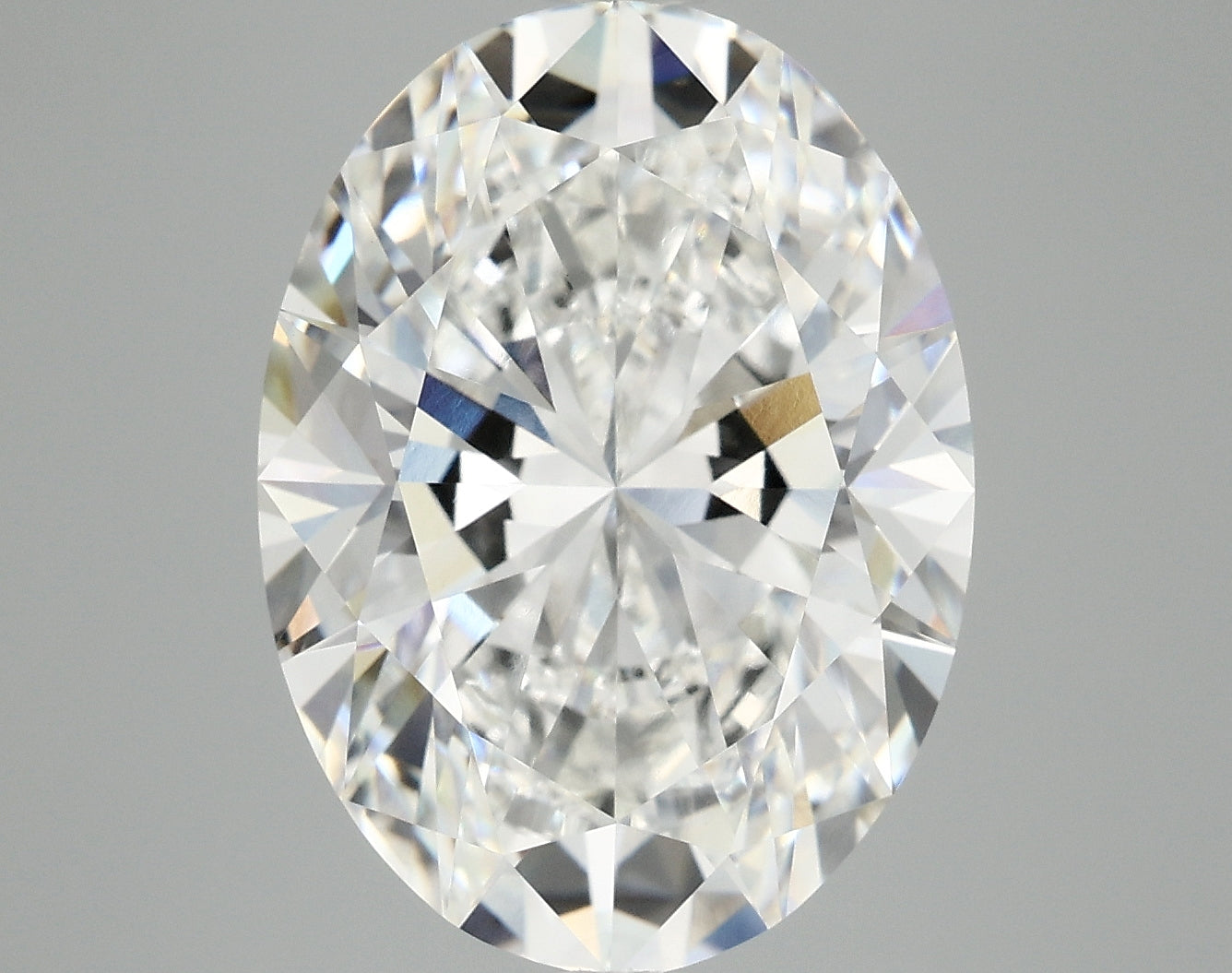 8.18 Carat Oval Lab Grown Diamond