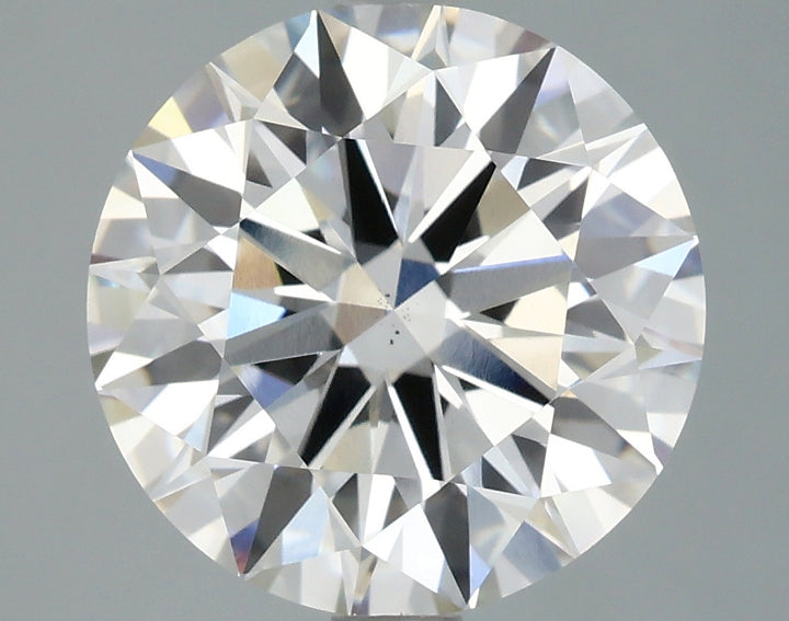 3.91 Carat Round Lab Grown Diamond