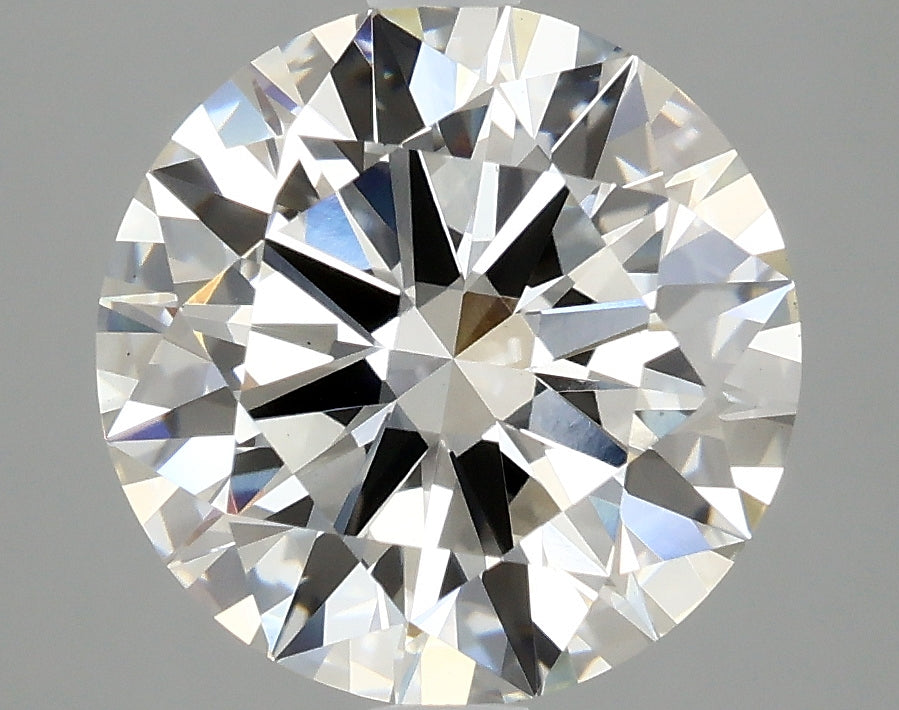 3.04 Carat Round Lab Grown Diamond