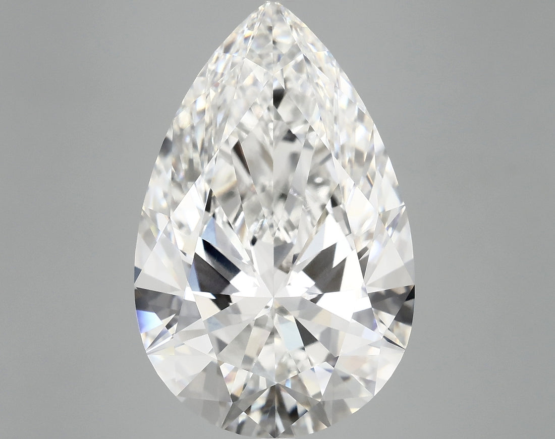9.78 Carat Pear Lab Grown Diamond
