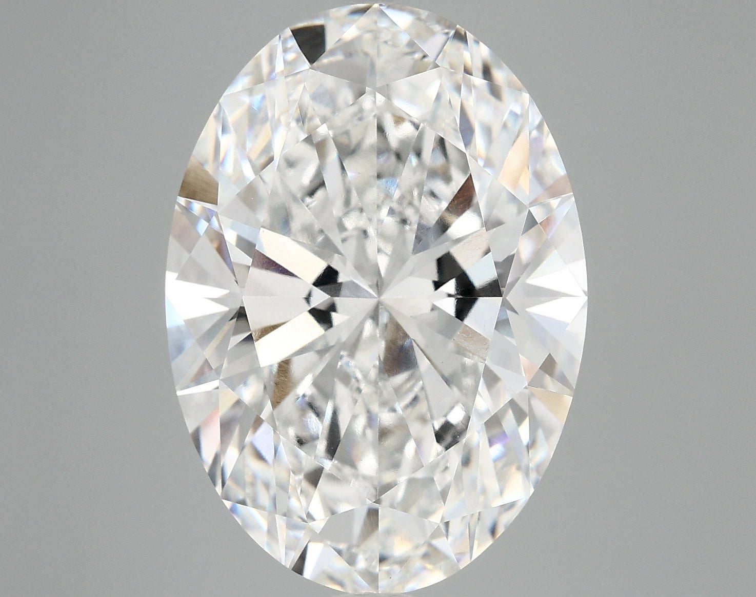 9.96 Carat Oval Lab Grown Diamond