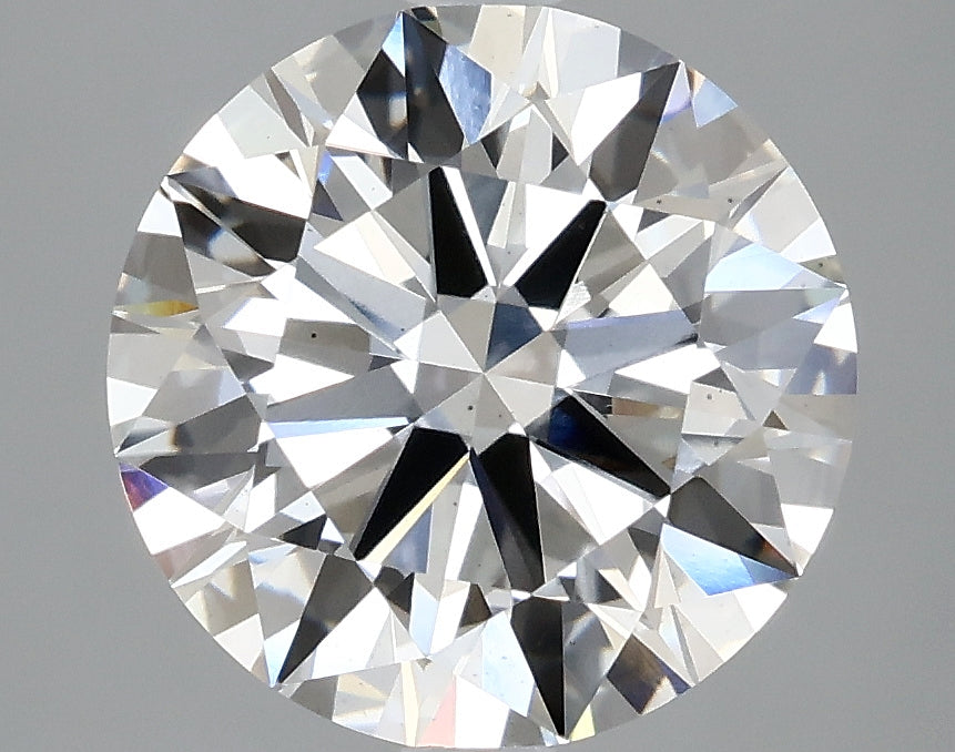 3.63 Carat Round Lab Grown Diamond