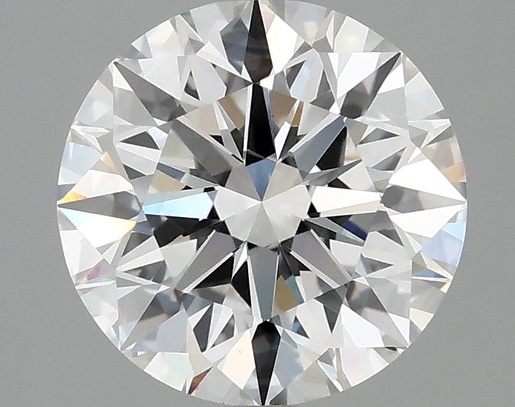 2.58 Carat Round Lab Grown Diamond