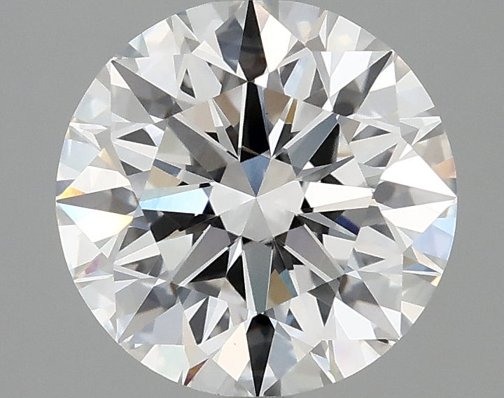 2.58 Carat Round Lab Grown Diamond