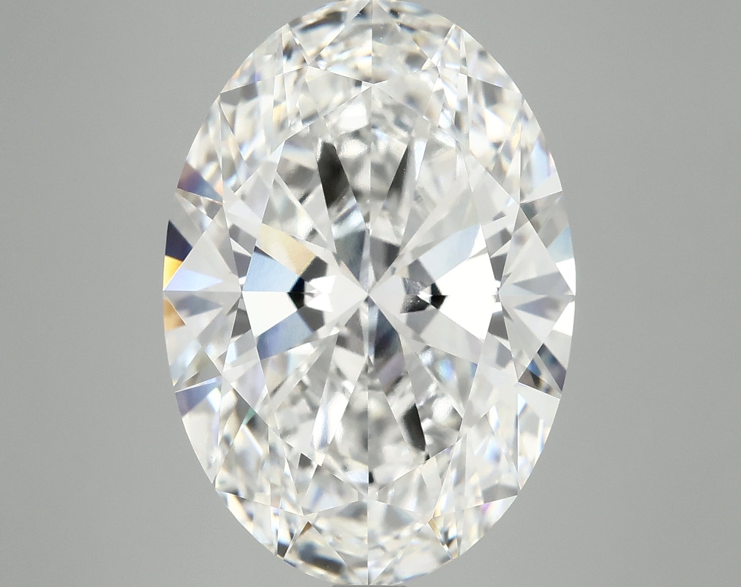 9.84 Carat Oval Lab Grown Diamond