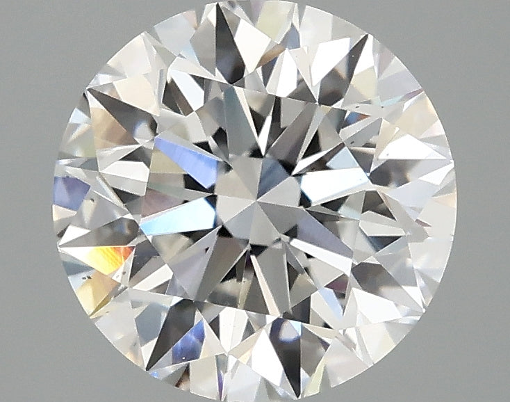 2.55 Carat Round Lab Grown Diamond