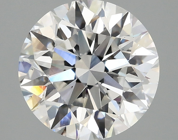 2.55 Carat Round Lab Grown Diamond
