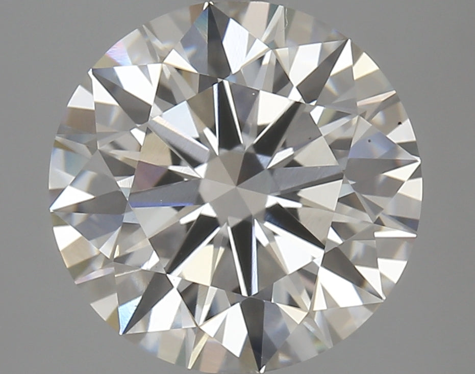 3.81 Carat Round Lab Grown Diamond