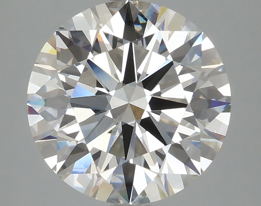 3.67 Carat Round Lab Grown Diamond