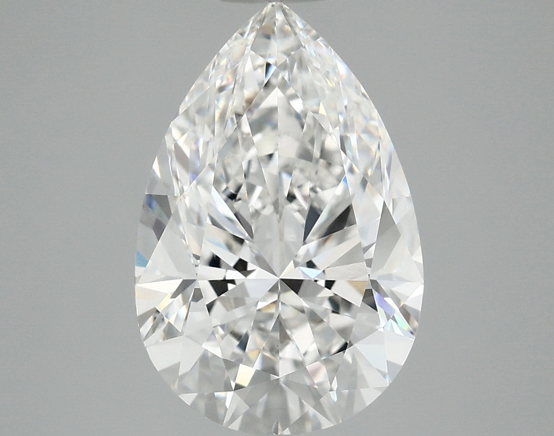 3.98 Carat Pear Lab Grown Diamond