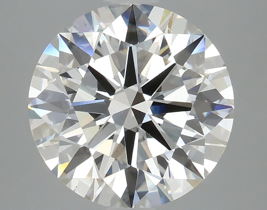 3.81 Carat Round Lab Grown Diamond
