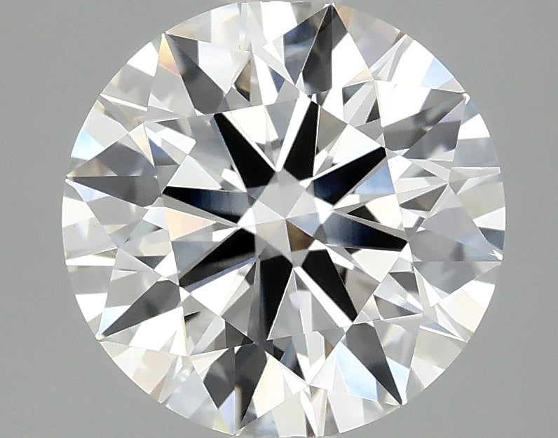 3.08 Carat Round Lab Grown Diamond