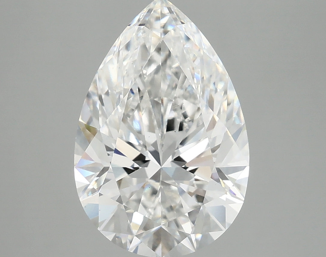 3.73 Carat Pear Lab Grown Diamond