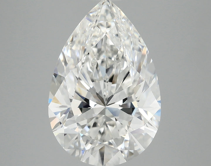 5.00 Carat Pear Lab Grown Diamond