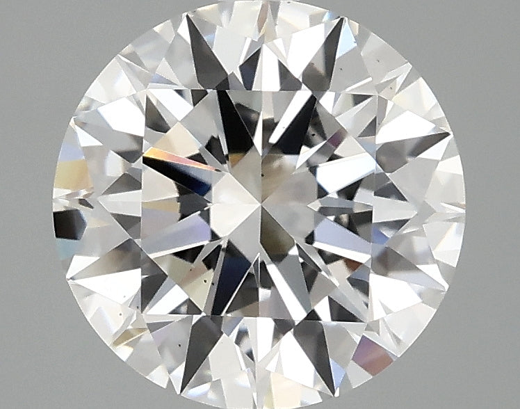 2.54 Carat Round Lab Grown Diamond