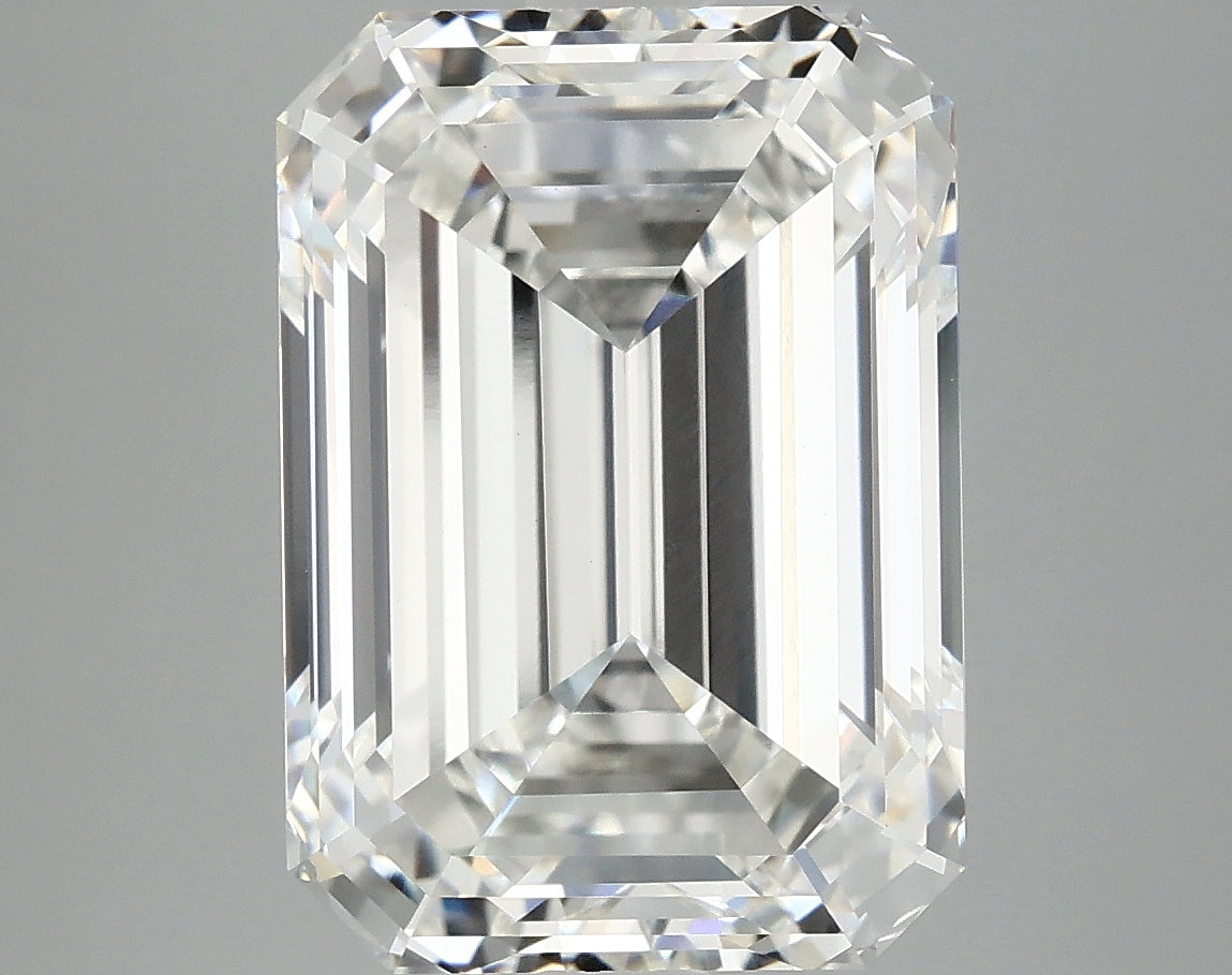 7.64 Carat Emerald Lab Grown Diamond