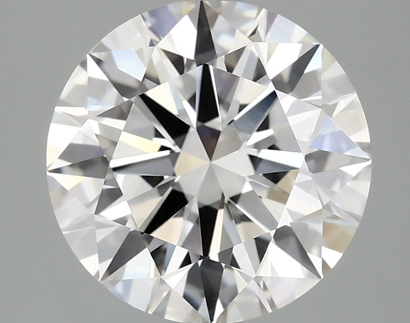 3.08 Carat Round Lab Grown Diamond