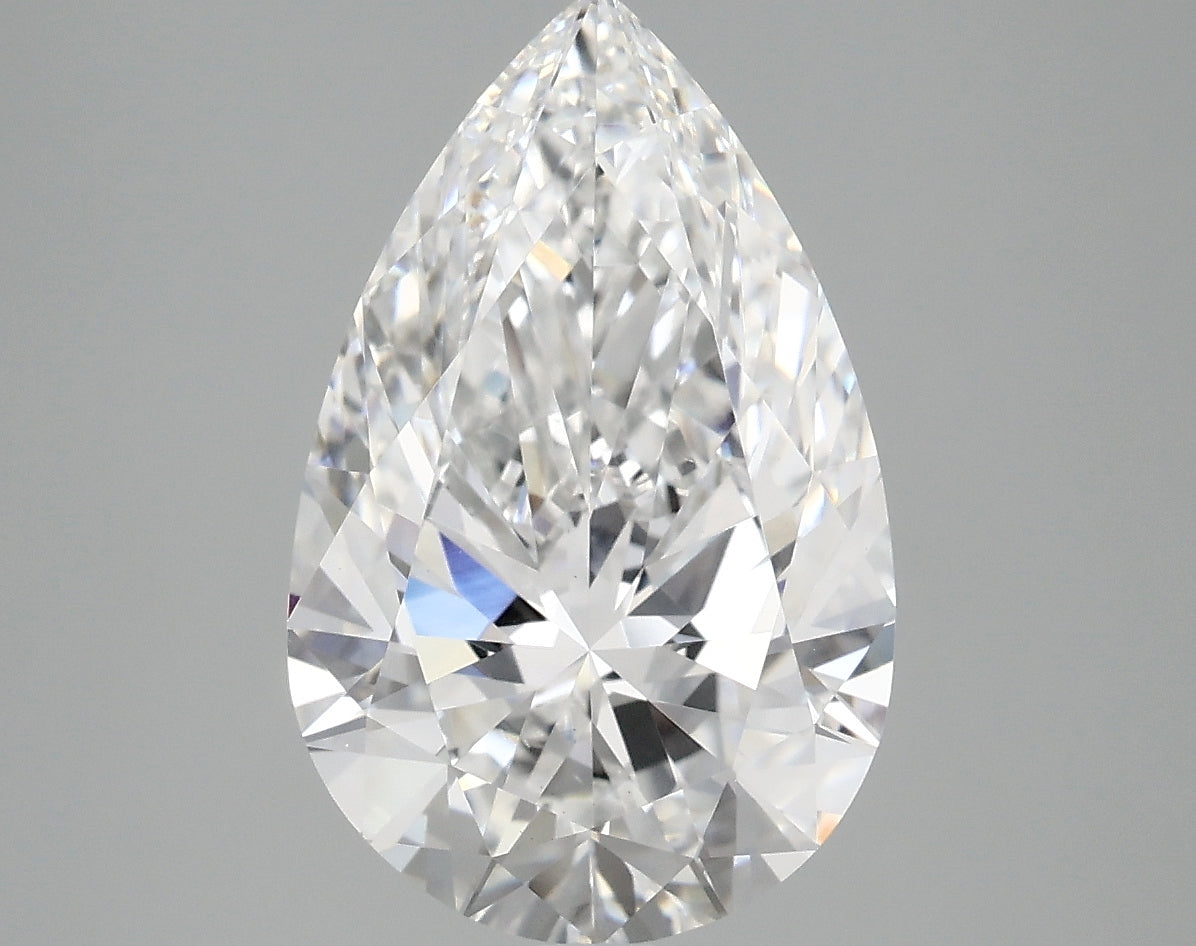 3.95 Carat Pear Lab Grown Diamond