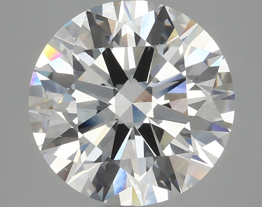 3.77 Carat Round Lab Grown Diamond