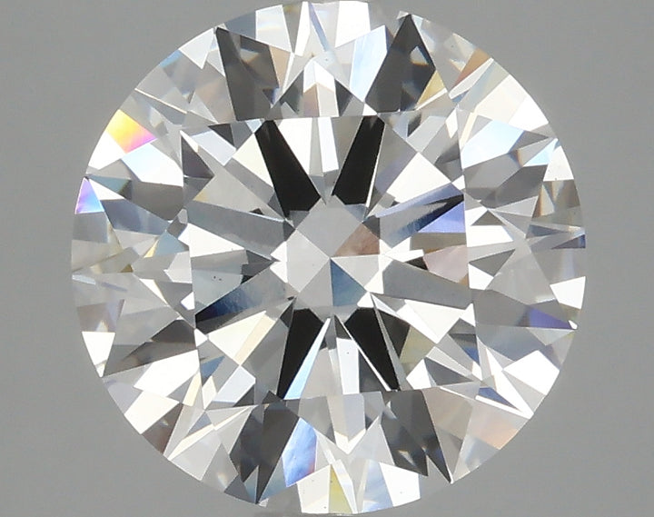 3.77 Carat Round Lab Grown Diamond