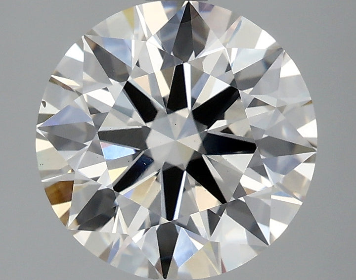 3.08 Carat Round Lab Grown Diamond
