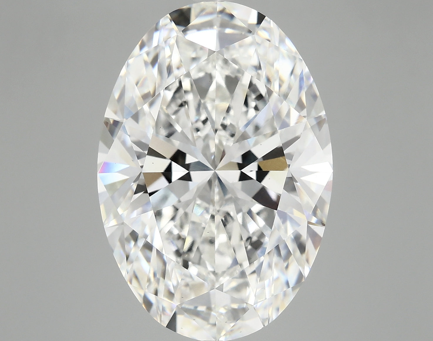 9.85 Carat Oval Lab Grown Diamond