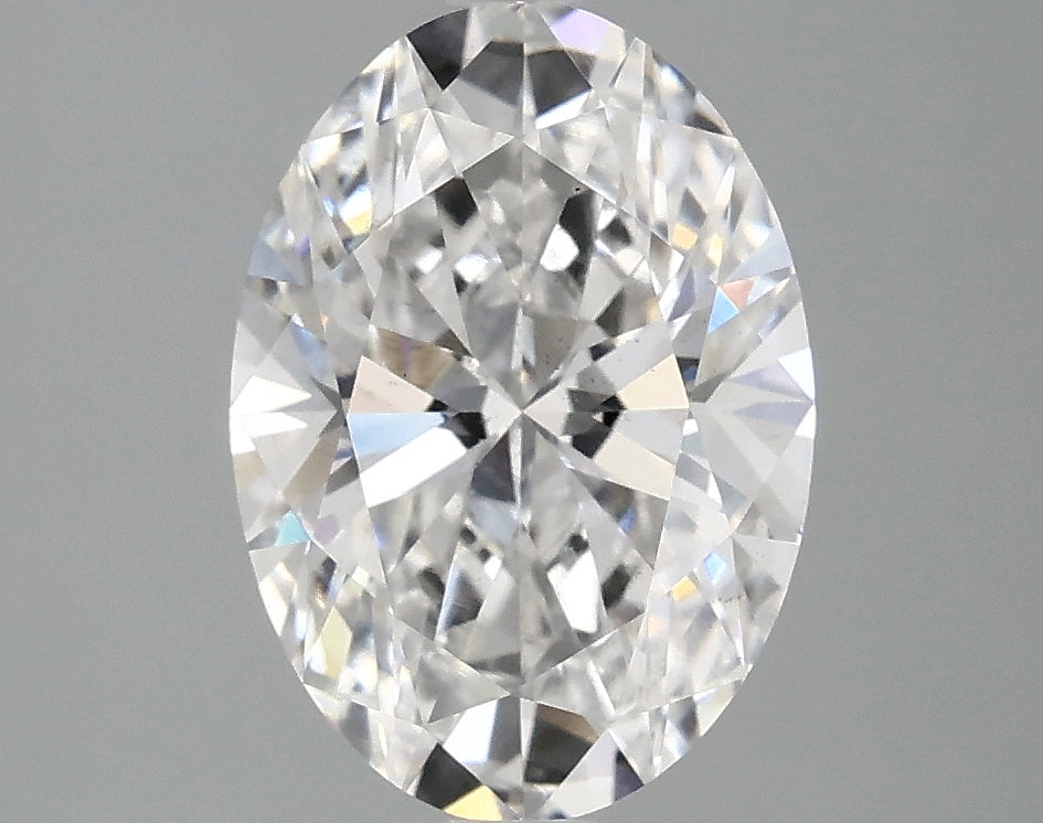 2.52 Carat Oval Lab Grown Diamond