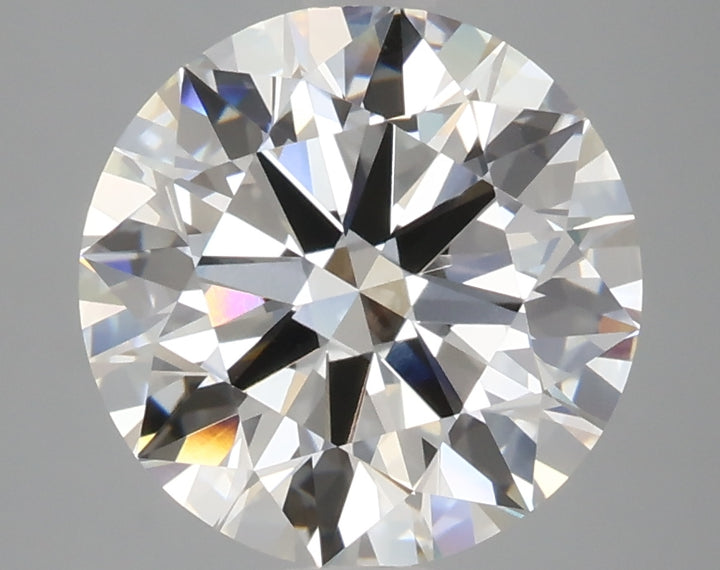 3.84 Carat Round Lab Grown Diamond