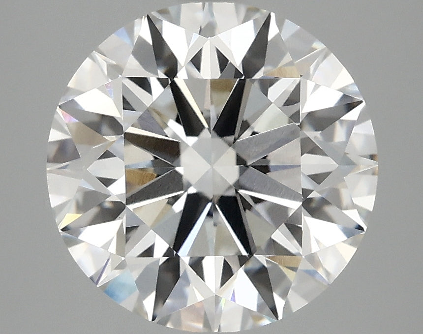 4.04 Carat Round Lab Grown Diamond