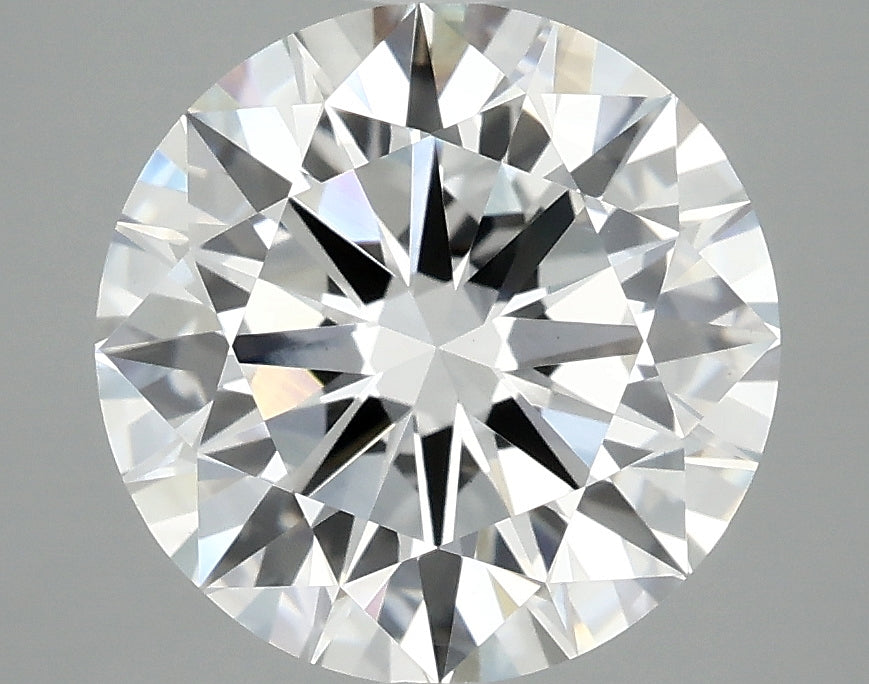 4.04 Carat Round Lab Grown Diamond