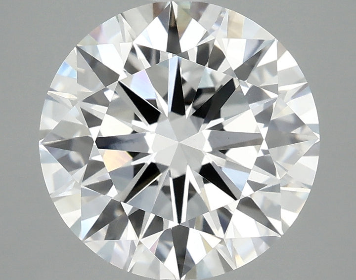 4.04 Carat Round Lab Grown Diamond