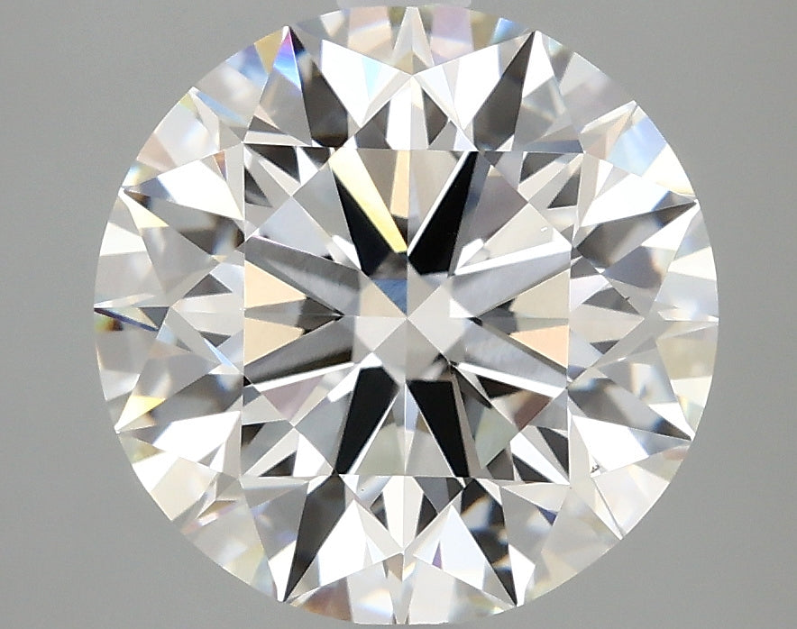 3.90 Carat Round Lab Grown Diamond