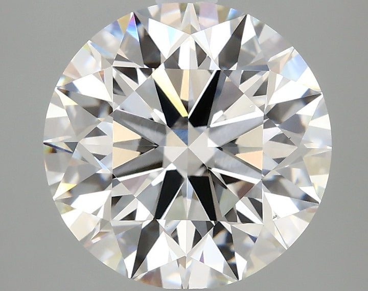 3.90 Carat Round Lab Grown Diamond
