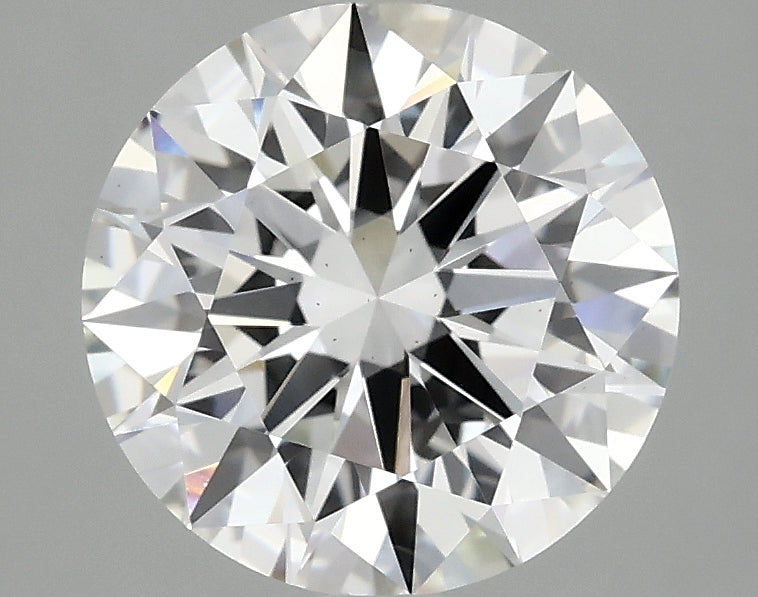 2.58 Carat Round Lab Grown Diamond
